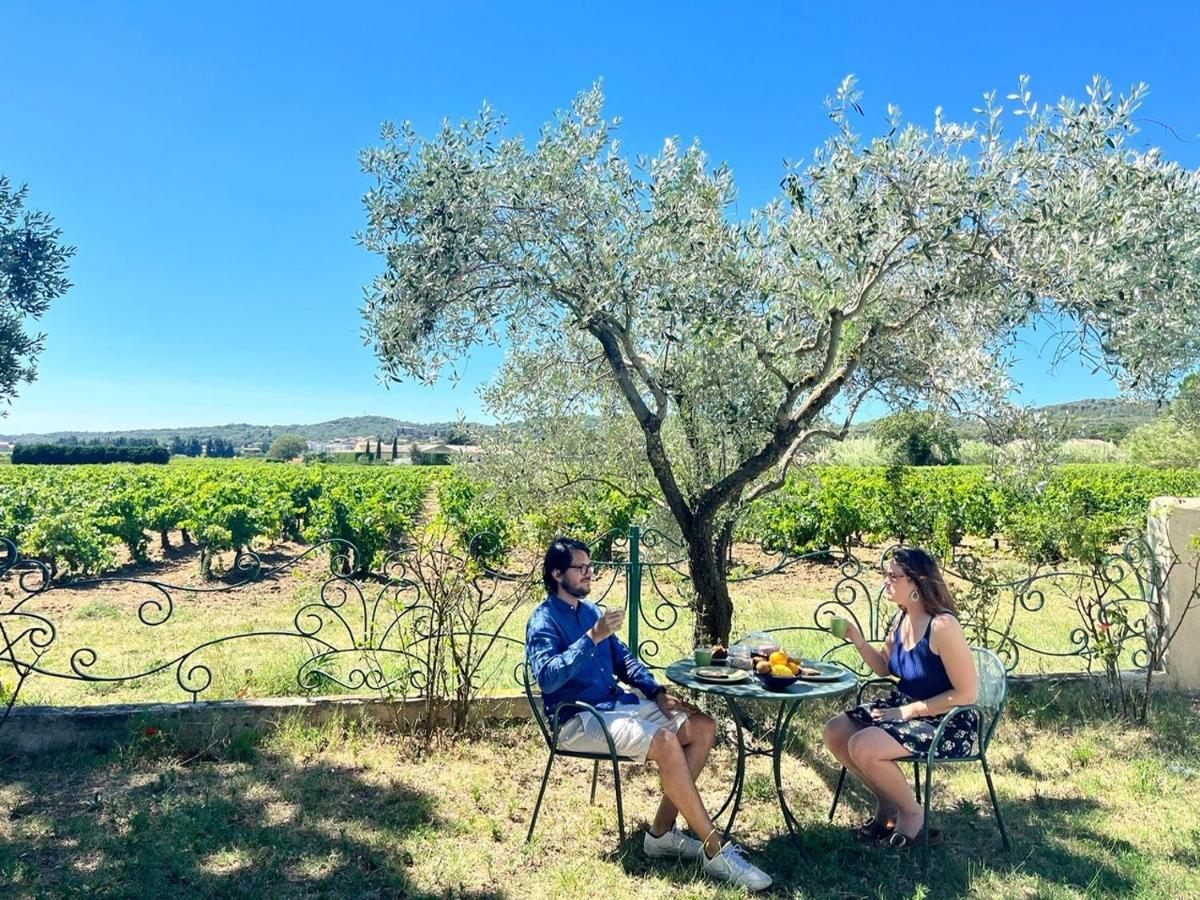 فندق Maison D'Hotes Le Mas Des Vignes Rochegude  المظهر الخارجي الصورة